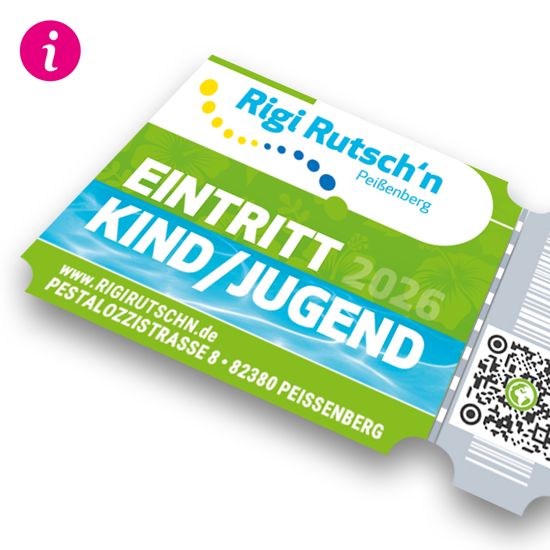 Eintrittskarte - Kind/Jugend