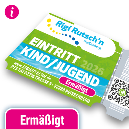 Bild von Tageskarte - Kind/Jugend (ermäßigt)