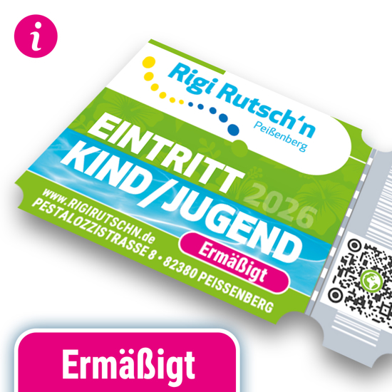 Bild von Tageskarte - Kind/Jugend (ermäßigt)