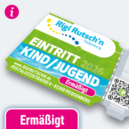 Bild von Tageskarte - Kind/Jugend (6 - 17 Jahre) (ermäßigt)