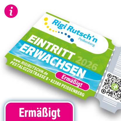 Eintrittskarte - Erwachsen (ermäßigt)