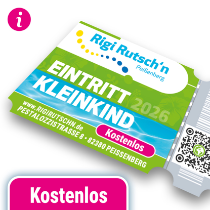 Eintrittskarte - Kleinkind (kostenlos)