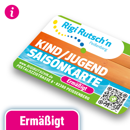 Saisonkarte - Kind/Jugend (ermäßigt)