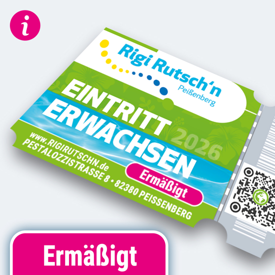 Bild von Tageskarte - Erwachsene (ermäßigt)