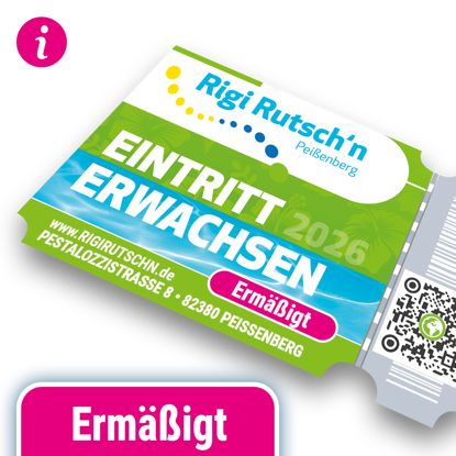 Bild von Tageskarte - Erwachsene (ermäßigt)